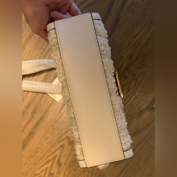 MICHAEL Michael Kors Whitney Cream Tweed Shoulder Bag - Picture 10 of 10